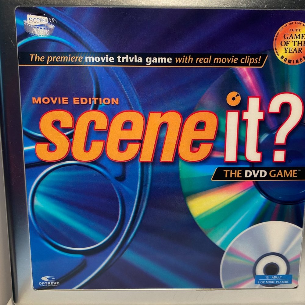 Optreve Scene it Movie edition DVD game *Never Used*